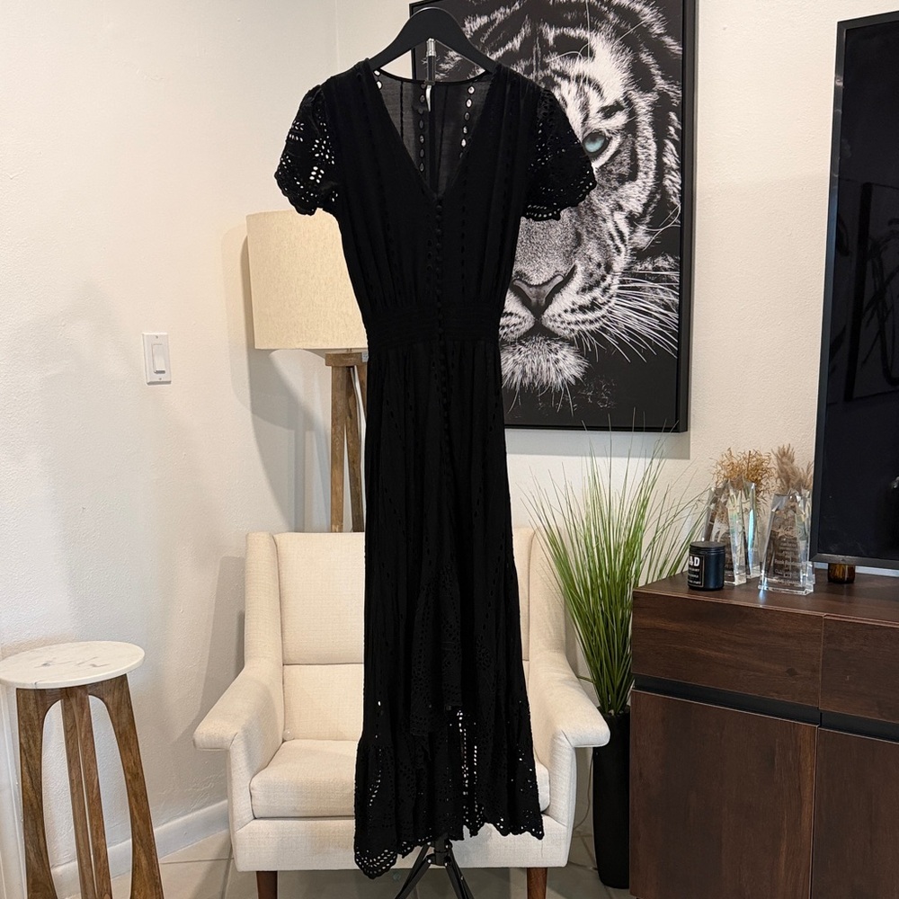 Young, Fabulous & Broke Black Maxi Dress